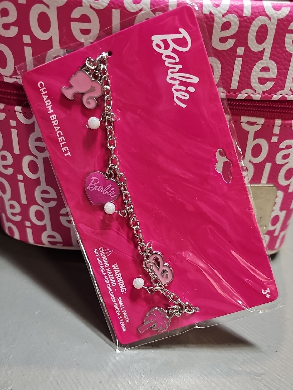 Barbie Icons Silver Multi Charm Bracelet NIP